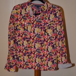 Large Tommy Hilfiger Floral Poplin